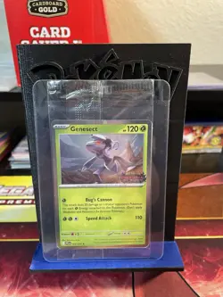 Pokemon Genesect Phantasmal Flames Stamped Promo Factory Sealed - Image 1