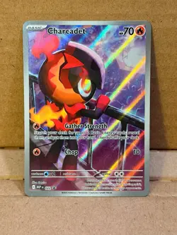 Pokemon Phantasmal Flames ETB Promo - Charcadet 022 Black Star - Image 1