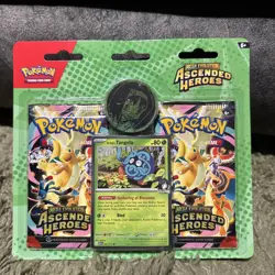 Pokemon TCG Ascended Heroes - Erika’s Tangela Blister BRAND NEW SEALED ✅ 1 - Image 1