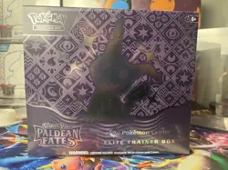 Sealed Pokemon Center Paldean Fates Elite Trainer Box - Image 5