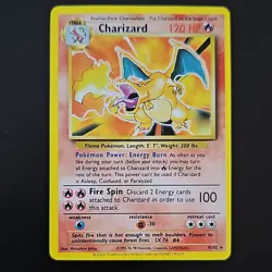Charizard Pokemon TCG Base Set 004/102 Holo Rare The Pokemon Company English - Image 1