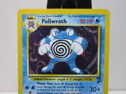 Poliwrath Holo 2nd Edition Base Set 15/130 Pokemon TCG - Image 2