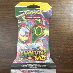 2021 Pokemon Evolving Skies Sleeved Booster Pack Factory Sealed - BRAND NEW - Image 1