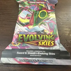 2021 Pokemon Evolving Skies Sleeved Booster Pack Factory Sealed - BRAND NEW - Image 5