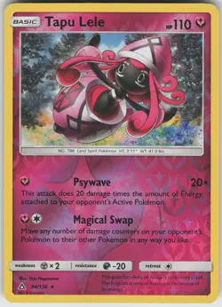 Tapu Lele Reverse Holo Rare SM - Ultra Prism 94/156 Pokemon - Image 1