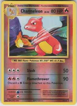 Charmeleon Reverse Holo 10/108 Uncommon XY - Evolutions Pokemon - Image 1
