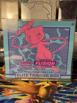 Pokemon Sealed Pokemon Center Exclusive Fusion Strike Elite Trainer Box 820650809941 - Image 1