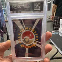 Pokemon TCG Espeon Neo Premium File 2 Promo #196 2000 Japanese PSA 9 - Image 2