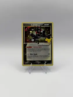 Pokemon TCG Greninja Gold Star SWSH144 25th Celebrations Promo NM Mint - Image 1