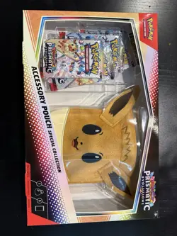 Pokemon TCG Prismatic Evolutions Eevee Accessory Pouch Special Collection Sealed - Image 1