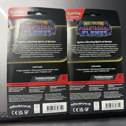 Pokemon Phantasmal Flames Checklane Blister Set of 2 Packs Cottonee / Whimsicott 820650853319 - Image 2