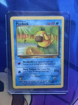 Psyduck Fossil Set Non Holo English - 1999 Pokemon - 53/62 - Image 1