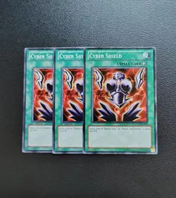 Yu-Gi-Oh - Cyber Shield 3X - Full Playset - Image 1