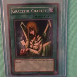 Konami Yu-Gi-Oh! Graceful Charity SDP-040 super rare Unlimited - Image 1