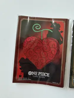 One Piece CCG Devil Fruit Collection Vol. 3 Promo Sleeves Set Of 2 Sealed - Image 2