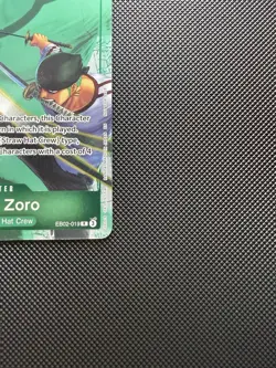 One Piece CCG Zoro EB02-019 WINNER Promo English NM Foil - Image 4