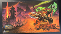 World of Warcraft WoW TCG Fires of Outland Release Playmat!! - Image 1
