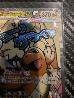 Pokemon TCG Mega Dragonite EX 271/217 Full Art Holo Card Ascended Heroes - Image 3