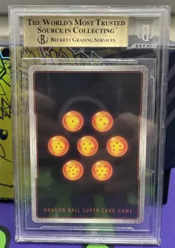 Dragon Ball Super Card Game SSB Gogeta, Fusion Onslaught BGS 10 Graded DBZ - Image 2