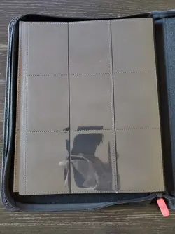 9-Pocket Black Binder Trading cards Good deal from Amazon 360 cards soft feel. - Image 3