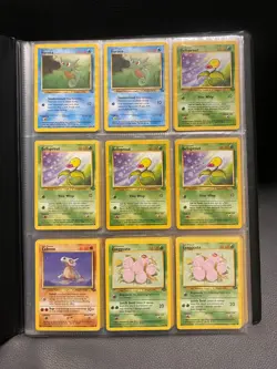 Vintage WOTC 1999 Pokemon Cards Collection Bundle Jungle Fossil Base Set 2 LP NM - Image 1