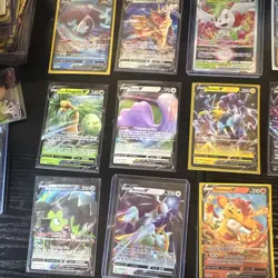 Pokemon TCG Lumineon V & Zamazenta V Holo Card Lot English - Image 1