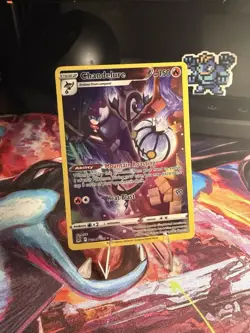 Pokemon TCG Chandelure TG04/TG30 Swsh11: Lost Origin Trainer Gallery Holo Card - Image 1