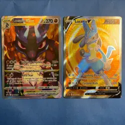 Lucario VSTAR SWSH291 SWSH: Sword & Shield Promo Cards Holo - Image 2