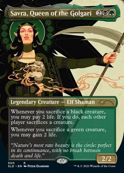 [1x] Savra, Queen of the Golgari Near Mint, English Secret Lair MTG Magic - Image 1