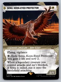 MTG Senu, Keen-Eyed Protector (Showcase) Universes Beyond: Assassin's Creed - Image 1
