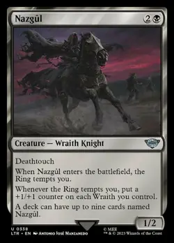 1x Nazgul (0338) Heavy Play MTG Magic - Kid Icarus - - Image 1