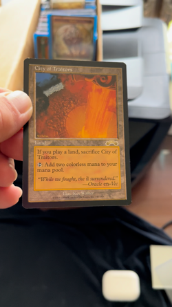 Magic the Gathering City of Traitors NM - Image 2