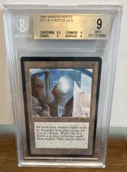 MTG City in a Bottle - Arabian Nights - BGS 9 MINT - Image 1