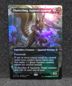 Chatterfang, Squirrel General - 0095 - Raised Foil NM - See Pics of Actual Item - Image 1