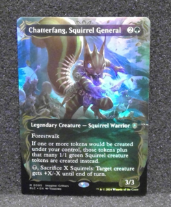 Chatterfang, Squirrel General - 0095 - Raised Foil NM - See Pics of Actual Item - Image 2