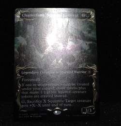 Chatterfang, Squirrel General - 0095 - Raised Foil NM - See Pics of Actual Item - Image 3
