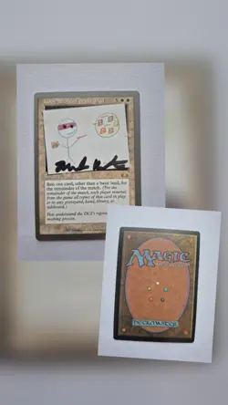 Look at Me, I'm the DCI Unglued Signed Mark Rosewater MTG - Image 3