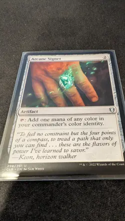 MTG,Arcane Signet, 298/361, Battle for Baldur's Gate - Image 1