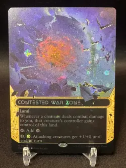Contested War Zone - #98 - Galaxy Foil - EOS - NM - MTG Magic the Gathering - Image 1