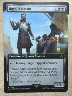 Royal Assassin (Extended Art) Assassin's Creed ACR MTG - Image 1