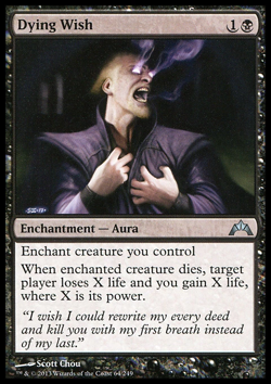 LP Dying Wish (64/257) Gatecrash MTG - Image 1