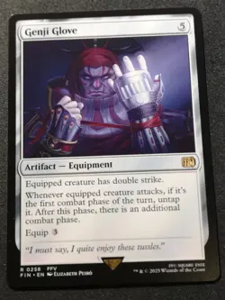 Genji Glove - FIN - MTG - EN - NM - 0258 - Image 1