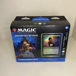 Magic the Gathering Doctor Who Blast from the Past Commander Deck Sealed 195166228815 - Image 1