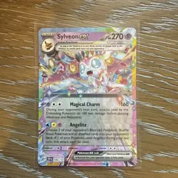 Pokemon TCG Sylveon ex 86/191 Surging Sparks Double Rare NM - Image 1
