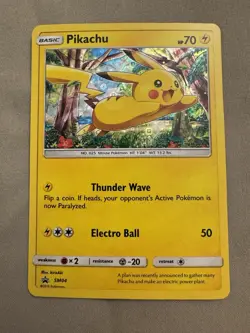 Pokemon Pikachu - (General Mills) Promo Miscellaneous Cards & Products SM04 LP - Image 1