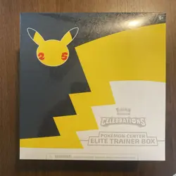 Pokemon TCG: Celebrations Pokemon Center Elite Trainer Box ETB Exclusive MINTY 820650809866 - Image 1