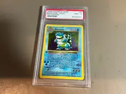 1999 BLASTOISE PSA 9 MINT HOLOFOIL #2 POKEMON 1st edition - Image 1