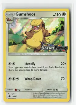 GUMSHOOS SM97 PRE RELEASE PROMO POKEMON TCG LP - Image 1