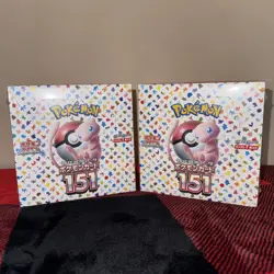 Pokemon TCG (X2) Scarlet and Violet 151 Japanese Boosters *factory sealed* - Image 1
