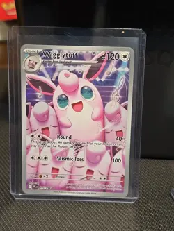 Pokemon Phantasmal Flames PFL EN Wigglytuff - 105/094 IR NM - Image 1